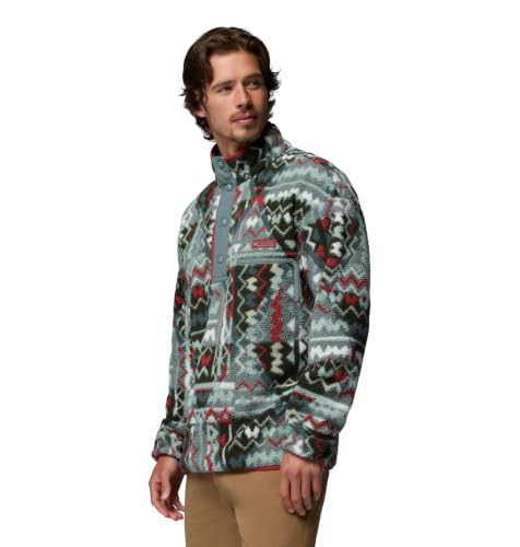 Image of Columbia Helvetia II Printed Half Snap Fleece