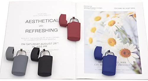 HIGHLIKE Hard Cases Folding Reading Glasses, Pocket Wallet Purse Compact Spring Hinge Readers, Transparent Clear Lens