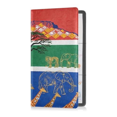 Car Registration and Insurance Holder South Africa Culture Registration Insurance Card Holder PU Leather Glove Box Organizer Makes Your Documents In
