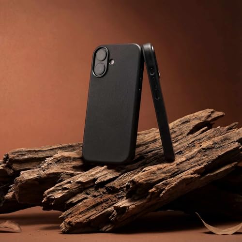 Coque iPhone 17 Pack & Smooch authentique cuir italien noir - 3