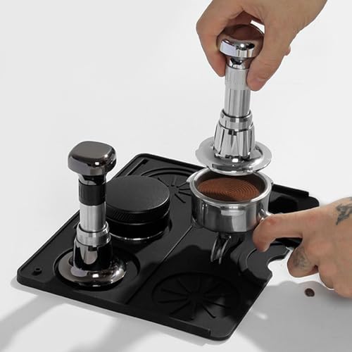Tamper à café contre les extractions ratées avec poignée ergonomique