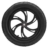 12in Wheel Tire, Scooter Rubber Tire Electric Scooter Tyre Replacement with Wheel Hub 12 1/2X2 1/4 Electric Scooters Equipment Tires Replacement 10Hole 12Mm