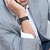 Syxinn Compatibile per Cinturino Galaxy Watch 46mm/Gear S3 Frontier/S3 Classic 22mm Acciaio Inossidabile Metallo Braccialetto Polso Band Sportivo, per Huawei Watch GT/GT 3 46mm/GT 2 46mm #5