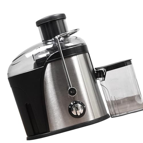 Fruit Juicer, 400W Easy To Centrifugal Juicer for Fruit Vegetable (Silver)