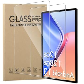 MEMELOKA Vetro Temperato per BRILLAR Tablet 10 Pollici, 2 Pezzi Durezza 9H AntiGraffio HD [Anti-Impronta][Senza Bolle] Pellicola Protettiva per BRILLAR Tablet 10 Pollici