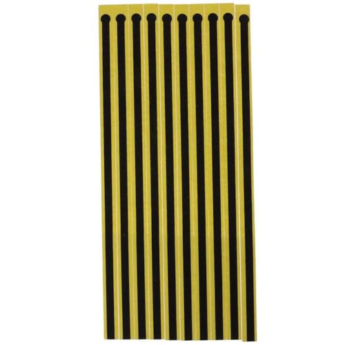 Image of ESD Heel Strap 100pcs Non-Woven Fabric Disposable Yellow ESD Anti Static Adjustable Heel Grounder Straps Grounding Removing Static