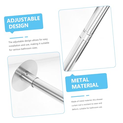 Tige de rangement ajustable à installation rapide sans perçage ni outils