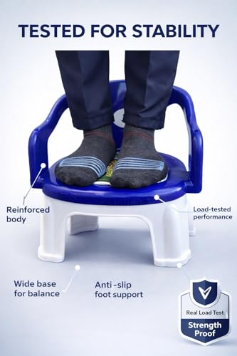 Image of MY LITTLE TOWN Kids Feeding Chair| Musical Chu Chu Chair| Baby Chair| 4-36 Months| Baby Chair| Portable| Booster seat (Blue with Blue)