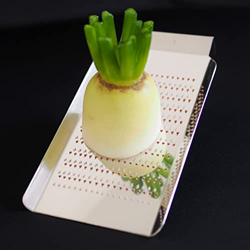 紀州新家 Japanese Grater (Small), Pure Copper Grater, Grated Daikon, Grated Ginger, Grated Garlic, Washoku, Japanese Cookware, Made In Japan, Imported From Japan #TOP1