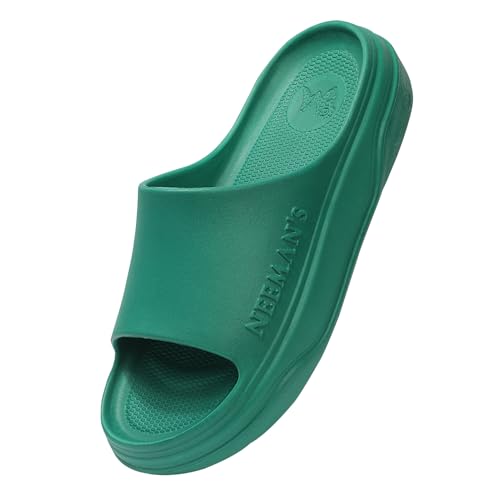 Image of Neeman's Cushers Slides for Men | CushyVerse Cushioned Waterproof Chappal | Arch Support Flip Flops & Sliders | Bounce Back Soft Cushioning Slipper for Daily Use