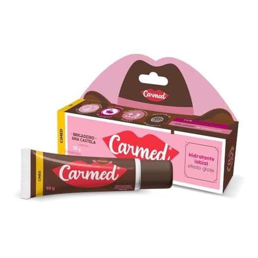 Carmed Brigadeiro Ana Castela Boiadeira Hidratante Labial Efeito Gloss Linha Doces 10g Cimed