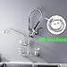 TRUSTMI 38 Inch Pre Rinse Hose for Commercial Kitchen Sink Faucet, Chrome Finished