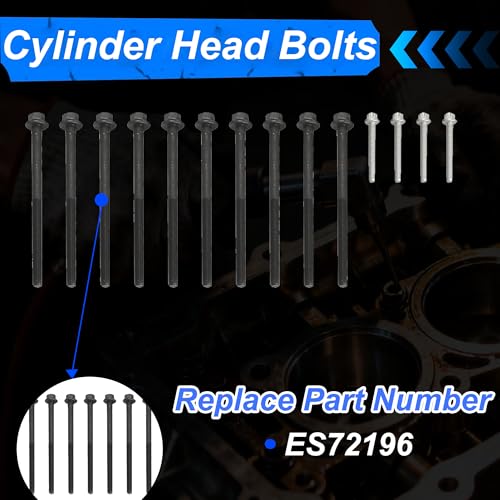 Image of 2.4 Full Head Gasket Set w /Head Bolts Fit for Chevy GMC 2011-2016 HS26517PT | Fit for Buick Lacrosse Regal Verano Equinox Impala Malibu Terrain 2.4L 11-16 CS26223-1 ES72196