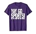 Yay Go Sports! Funny Sports Vintage Sports Design Name T-Shirt