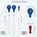 BOHUIZ 3Pcs Glass Pipettes Dropper, 10ml Graduated Liquid Dropper with Rubber Bulb for Laboratory, Medicine, School, Food, Research