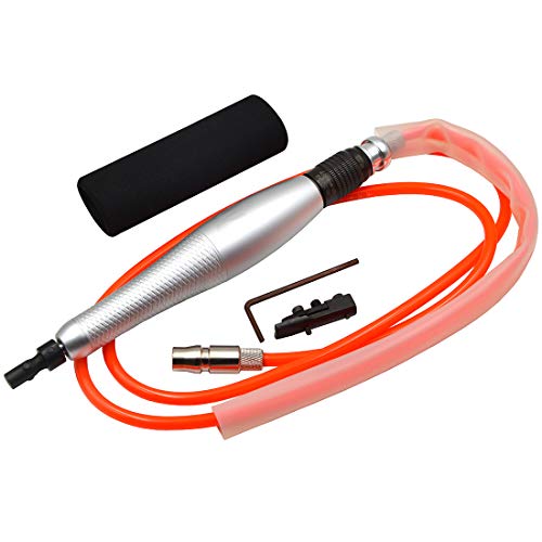 Wokise Pneumatic Reciprocating Oscillating Micro Air Mini File Die Grinder Machine Turbo Lapping Filing Grinding Buffing Polishing Sanding Tools (DGT-Q-KIS06)