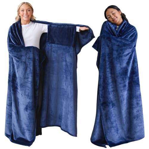 Super Blanky Wearable Blankets for Women, Adult Wearable Blanket Men,