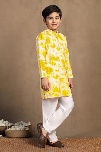 Image of Fashion Dream Boys Cotton Blend Geometric Kurta Pyjama Set|Boy Kurta Set|Kurta Pyjama Set|Ethnic Set|Kurta Pyjama|Ethnic Set|Kurta And Payjama Set|Kurta Set