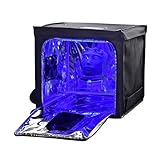FUNGDO UV Light Curing Box Curing Enclosure 400(L)380(W)*400(H) mm Large Curing Cabinet 365-460nm UV Light for Curing LCD SLA DLP 3D Resin Print Model or Making Soles White