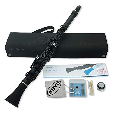 Nuvo N120CLBK Clarineo 2.0 black and silver, 7.3 cm*47.3 cm*11.2 cm Cover