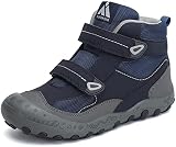 Mishansha Kinder Wanderschuhe Jungen Trekkingschuhe Mädchen Outdoorschuhe Atmungsaktive Kinderschuhe Trekkingstiefel Stil: 3 Blau Gr.30