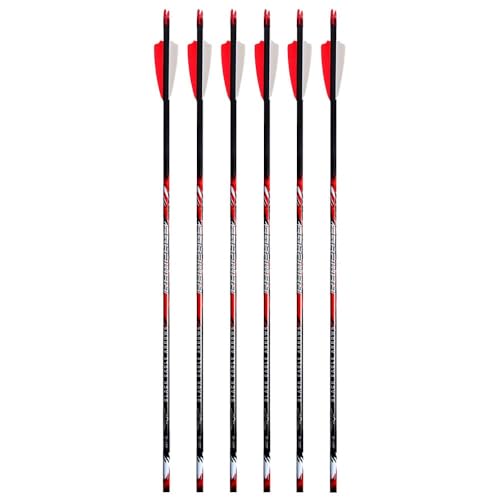 Black Eagle Rampage Arrows 17/64" 2.5" Shield Cut, 6 Pack