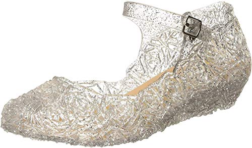Kawai Peach Girls' Cute Sparkle Sandals Fancy Dress Up Jelly Party Dancing Cosplay Shoes