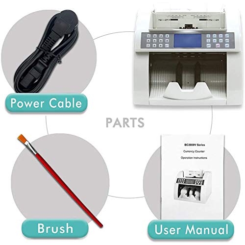 Ribao BC-2000V/UV/MG Heavy Duty High Speed Currency Counter UV/MG Counterfeit Money Counter, Two-Year After Service - Thumbnail 7