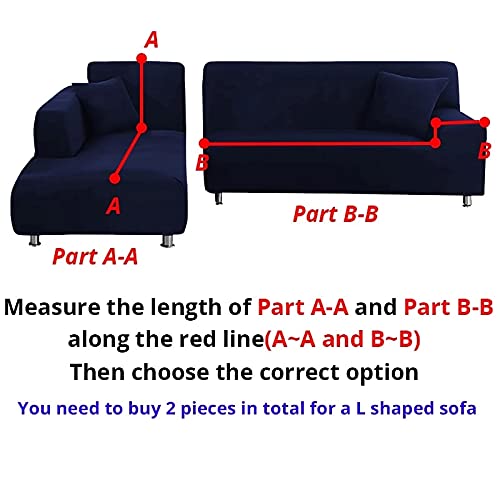 Narzuty na sofę narożną do salonu elastyczny spandex pokrowiec na kanapę elastyczne pokrowce w kształcie litery L sofa