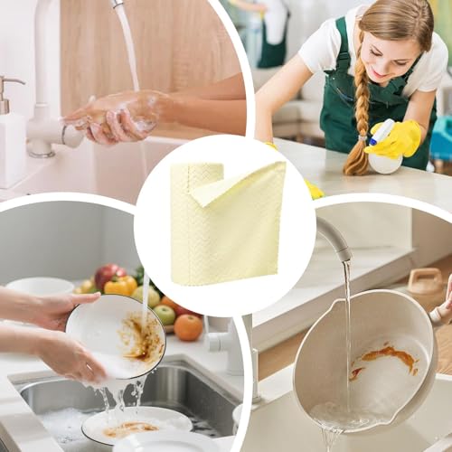 Rollo de microfibra para el hogar: paños extraíbles ideales para vajilla y baño 5
