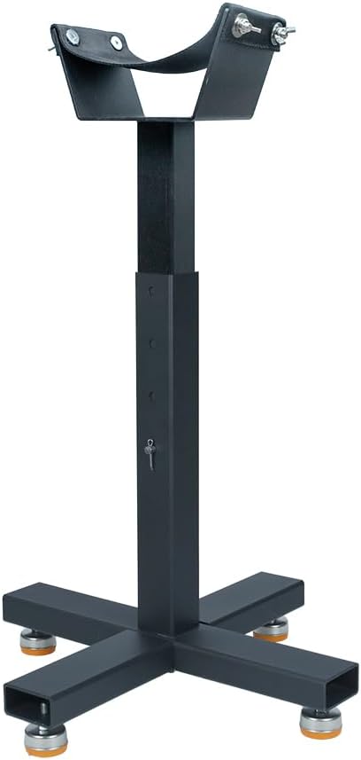 Blacksmith Farrier Horse Hoof Stand Metal Hoof Stand with Adjustable Height Hoof Jack Farrier Stand Horse Hoof Stand Black