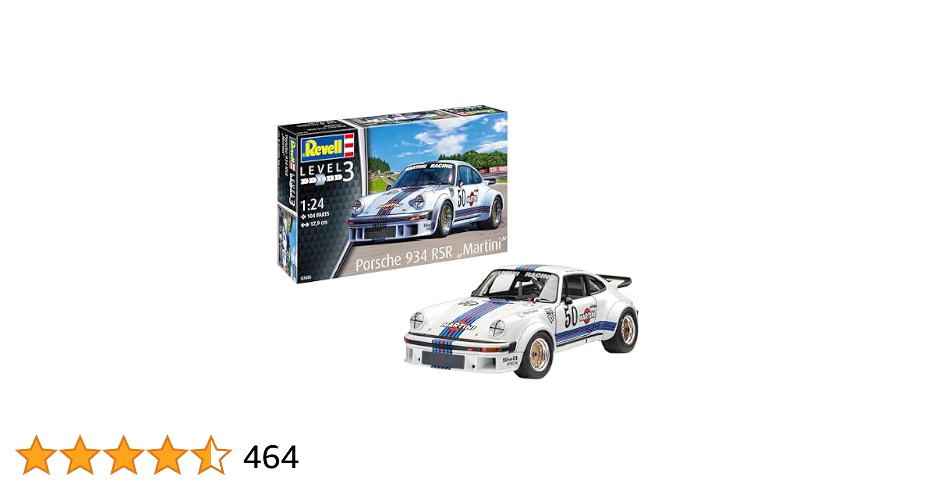 Amazon | ドイツレベル 1/24 ポルシェ 934 RSR マルティニ