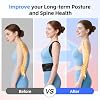 babaka Posture Corrector for Women and Men, Adjustable Full Back Support, Upper and Lower Back Pain Relief, Back Brace, Shoulder Straightener, Scoliosis, Hunchback, Thoracic, Spine Corrector (Small, Waist: 25''-31'')