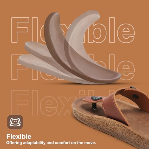 Image of DOCTOR HEALTH SUPER SOFT Men's Buckle Thong Sandals | Comfortable Cushioned Footbed Casual Slippers | Anti-Slip Lightweight Everyday Wear Open Toe Sandals for Indoor Outdoor Use