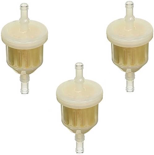 MaxLLTo Paquete de 3 filtros de combustible de repuesto 07-103 para Ariens 21541500 para Exmark 1-303197 para John Deere AM116304 AM1163041 GY20709 MaxLLTo Paquete de 3 filtros de combustible de repuesto 07-103 para Ariens 21541500 para Exmark 1-303197 para John Deere AM116304 AM1163041 GY20709