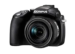 Olympus SP-570UZ Compact - Cámara Digital Compacta...: 10,1 megapíxeles Zoom óptico de 20 aumentos Pantalla LCD HyperCrystal de 6,9 cm/2,7 pulgadas No te pierdas ningún momento con imágenes de alta velocidad a 13,5 fotogramas por segundo. Contenido del envío: tapa de objetivo, correa de transporte, instr...