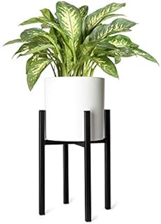 Adjustable Plant Stand,Indoor Outdoor Plant Flower Holders,Retro Mid Century Modern Expandable Plant Flower Pot Display Stand Rack for Garden Balcony Home Office Decor(Plant & Pot Not Included)