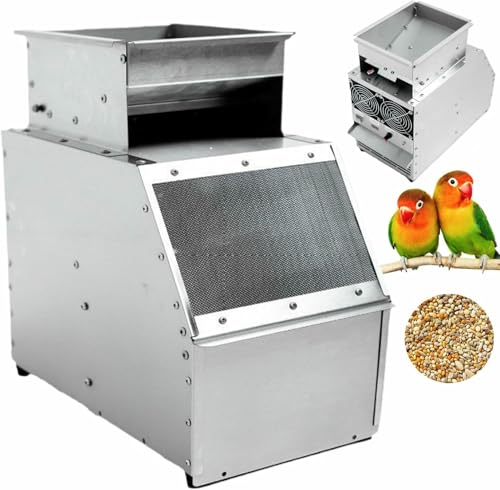 Machine de nettoyage des grains électriques pour millet et oiseaux avec alimentation réglable - 2
