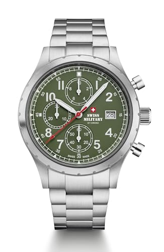 Montre chronographe homme Swiss Military SM34117.03 pour vos réunions d'affaires