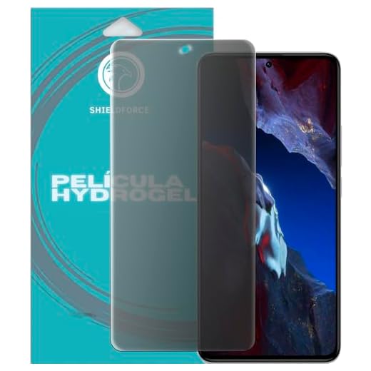 Pelicula Poco F5 Pro 5G ShieldForce Hydrogel Privacidade-HD (1x Unid)