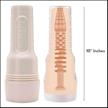 Fleshlight - Madison Ivy - Masturbador Masculino Real - Textura Beyond - Sensación Única y Realista - Diseño Interior Ondulado con Nódulos - Fácil de Limpiar