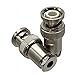Artemisia Connector BNC Male Plug Clamp RG174 RG316 / RG58 RG142 / RG8X / RG5 RG6 / RG8 LMR400 Cable RF Coaxial Straight & Right Angle (Color : for RG174 RG316)