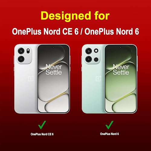 Image of Zapcase Back Case Cover for OnePlus Nord CE 6 | Compatible for OnePlus Nord CE 6 Back Cover | Liquid Silicon Magic Case with Camera Protection | Red