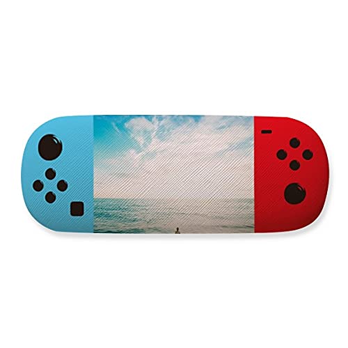 Étui de rangement créatif pour lunettes de vue avec motif océan réaliste