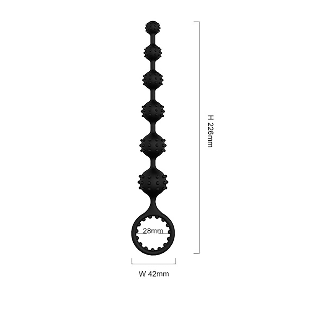 barbed anal plug Barbed Anal Plug Extra Long Soft Dildo Buttplug Dilator Anus Sex Toys main image 1