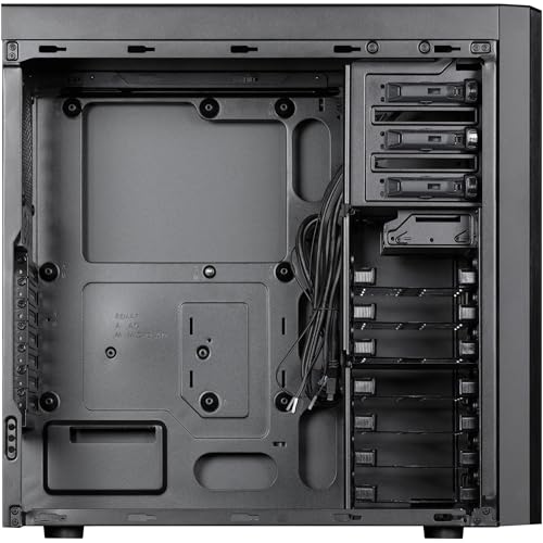 Chieftec CW-01B-OP Gabinete de Computadora Torre Negro miniatura 6