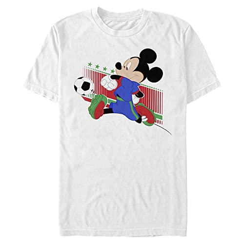 T-Shirt Homme Disney Italie Kick Noir Taille M au XL