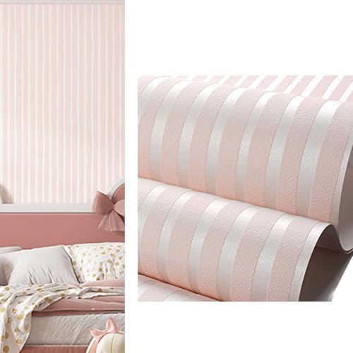 Revestimiento de pared de fondo, papel tapiz autoadhesivo a rayas, papel decorativo para despegar y pegar, efecto de madera, calcomanías de pared adhesivas para sala de estudio, dormitorio
