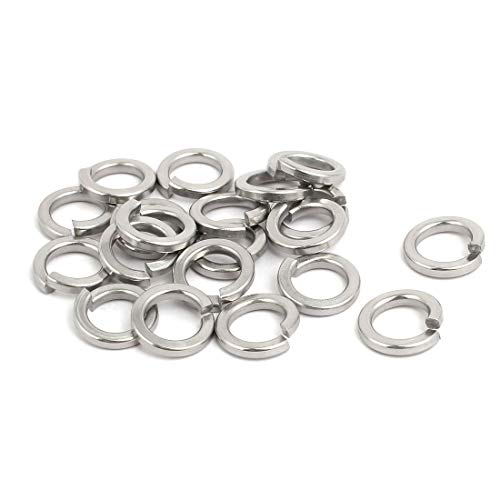 Nacx M8 Split Lock Washer, 304 Stainless Steel Spring Lock Washer thumb #2