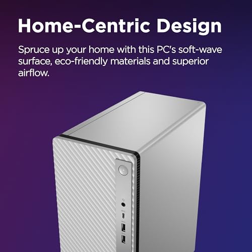 Image of Lenovo IdeaCentre Tower Intel Core i5-13420H (32GB RAM /512GB SSD /Win 11 /WiFi 6 /USB Calliope Keyboard & Mouse /Grey)